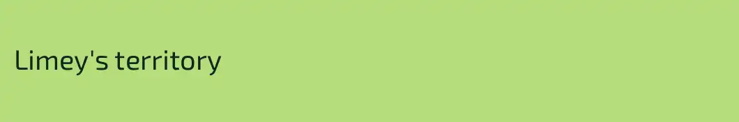 Limey's territory 